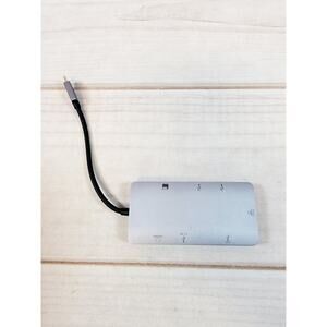 EZQuest USB C Hub Docking Station 8 in 1 with 4K HDMI, 1 Gbit Ethernet, 3 USB...